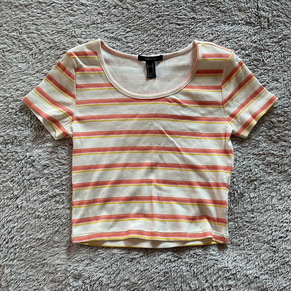 forever 21 striped shirt ON HOLD